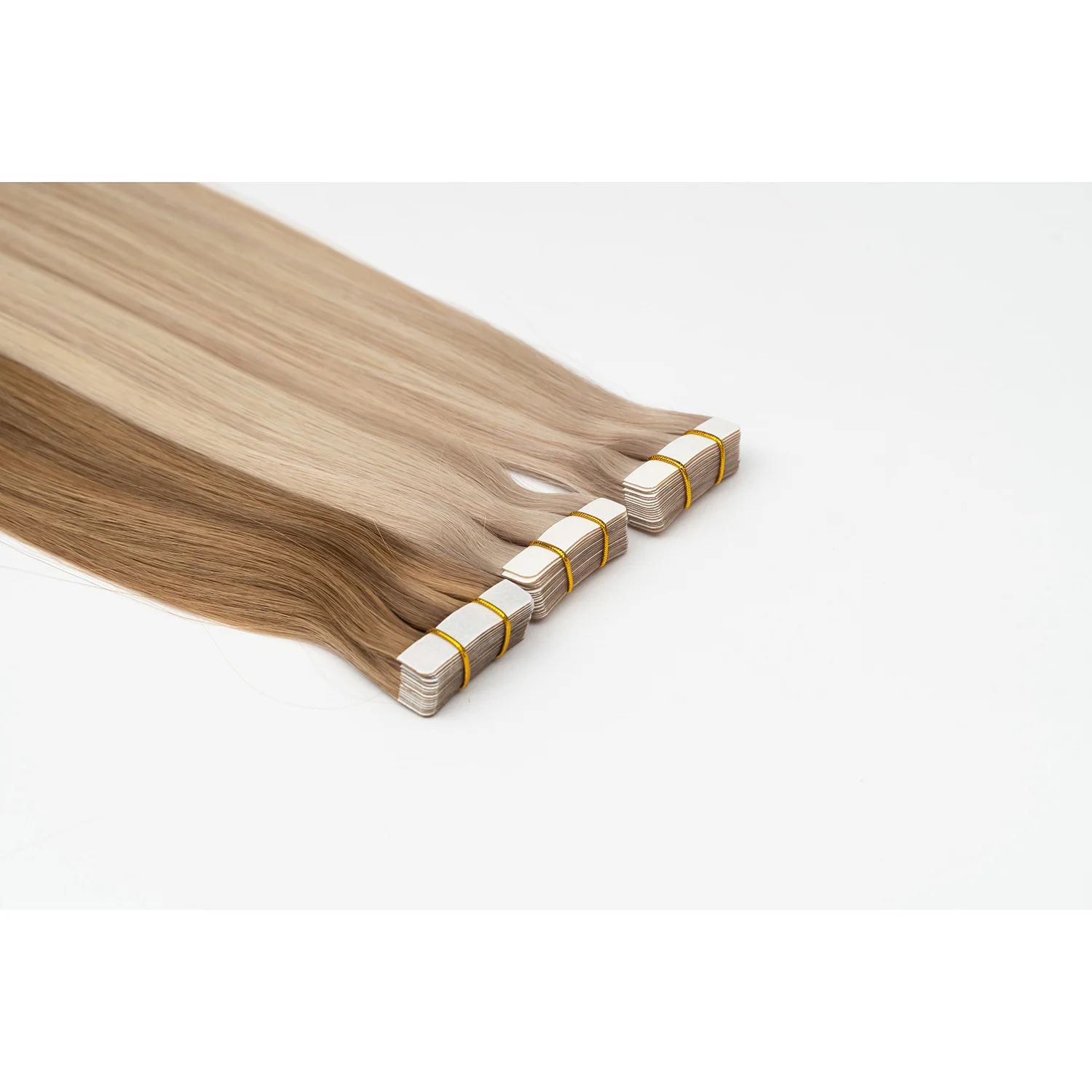 Wholesale straight hair tape extensions Russian human hair extension vendors manufacturer  tape hair extension