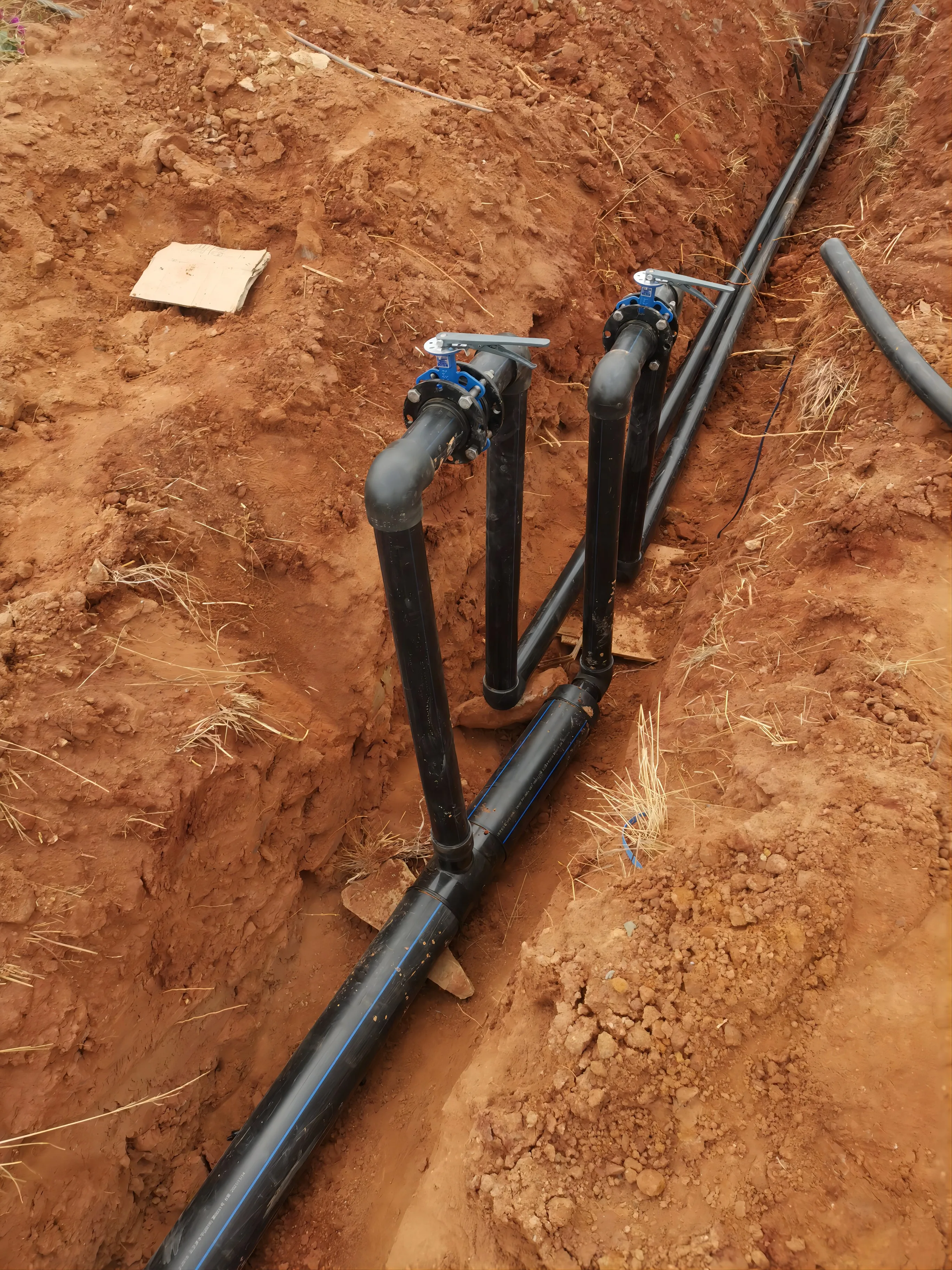 High Quality HDPE PE16 to PE100  Large Diameter Polyethylene Pipe for water supply PE pipe v2-inch black PE pipe