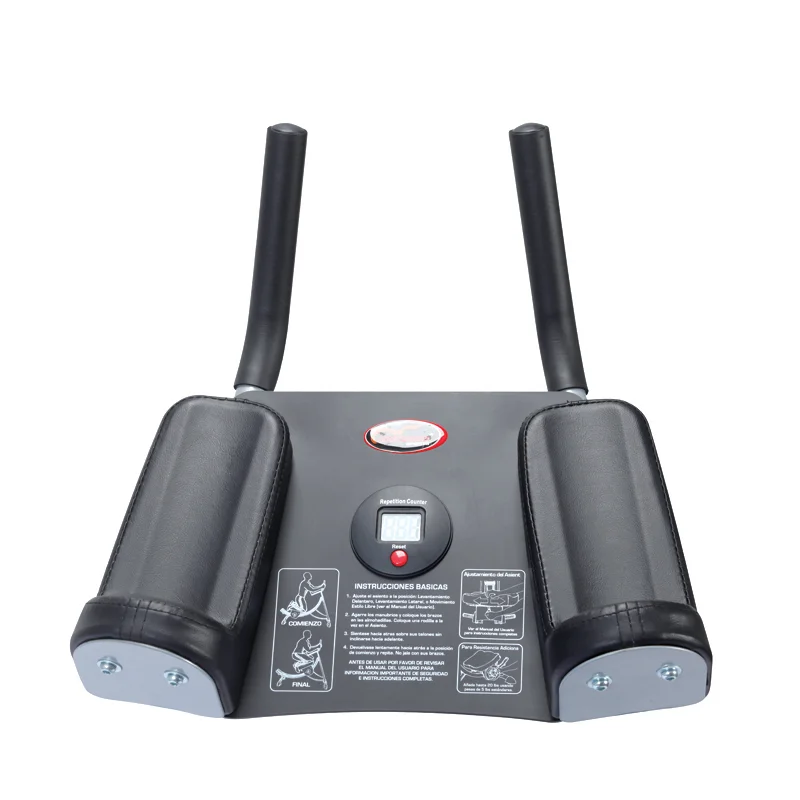 Indoor Fitness body building ab coaster machine Gym ab coaster machine abdominal exercise with twister and elastic FN9005