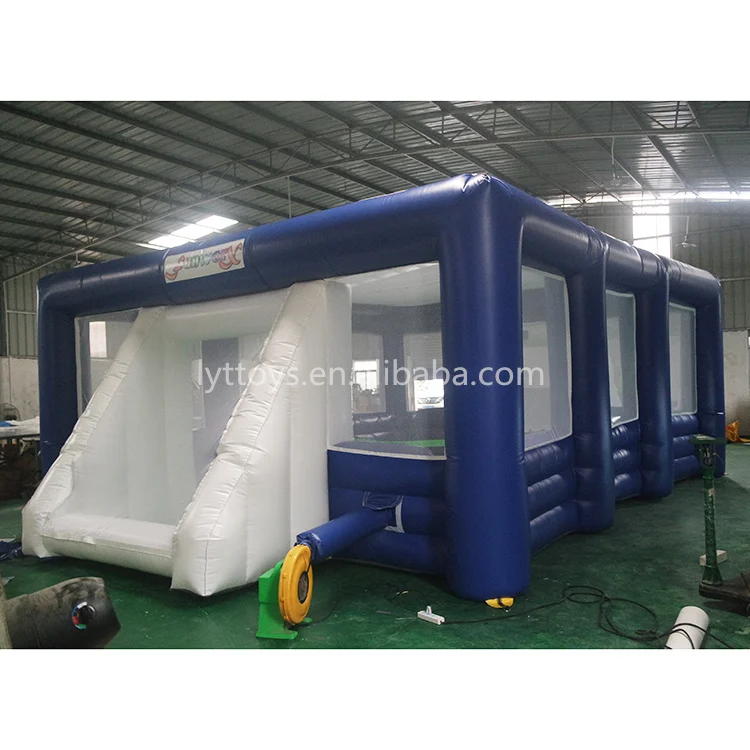 Newest custom soap soccer arena rent a soap football field inflatables
