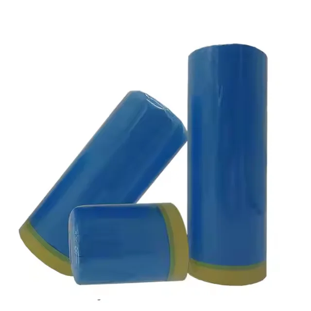 EONBON Outdoor Taped Protective 900mm Anti Uv Blue Paper Protective Film