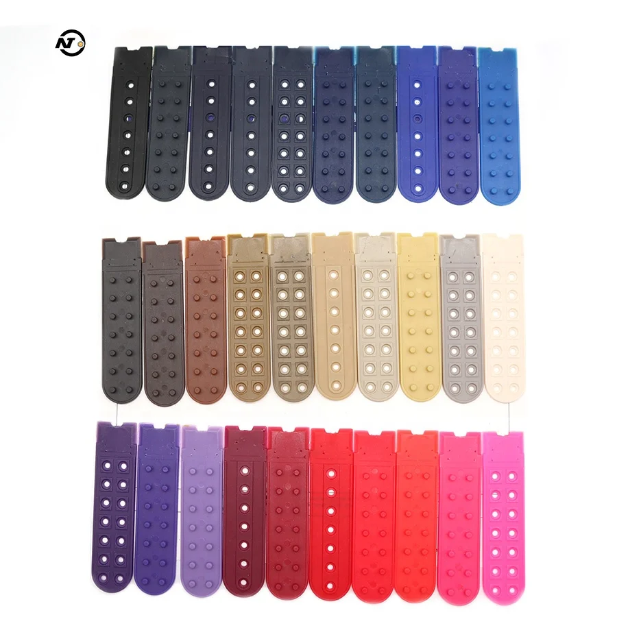 Hat Closure Snapback Strap Extender Buckle Fastener Capss Replacement 7 Holes Plastic Snapback accessories