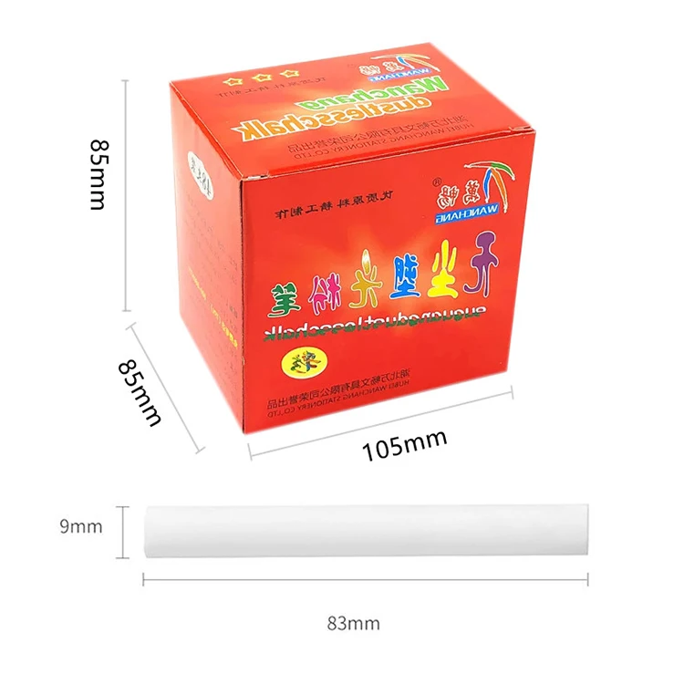 custom grey paper foldable school small chalk box with your design