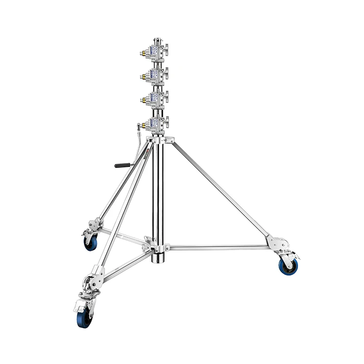 Top Quality Promotional Custom Hot Selling High Quality Studio Light Heavy Stand With Wheels