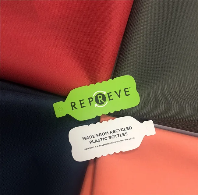 GRS RPET Taffeta nylon Eco-friendly recycled waterproof woven fabric