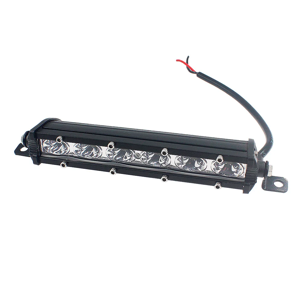 Super Bright DRL Single Row 4X4 LED Light Bar Headlight Lamp For 4WD Offroad Vehicle Truck SUV ATV SUV UTV Jeep