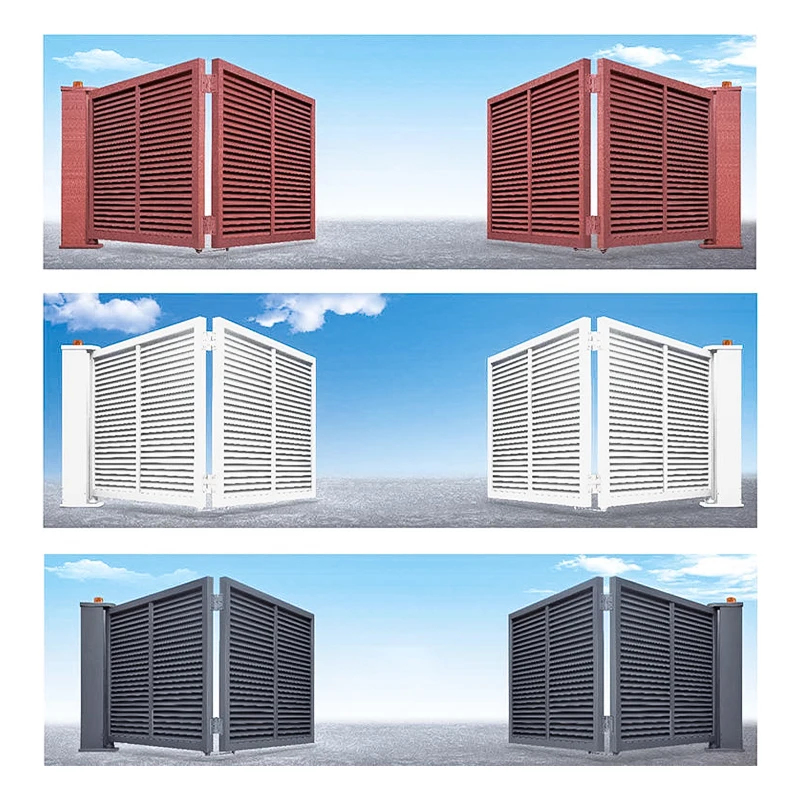 JHR Modern Simple Steel Folding Gate Design Philippines Aluminium Gates Security Folding Expandable Gate