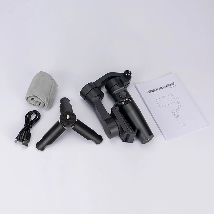 Professional Manufacturer Motion Collapsible Automatically Capture Faces Gimbal Video Stabilizer