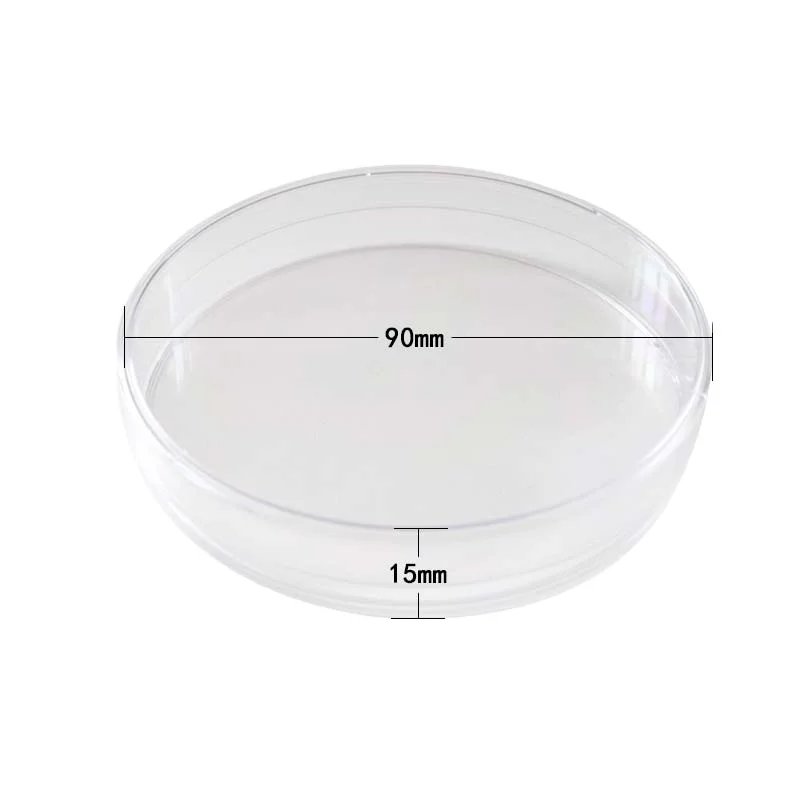 
Laboratory 90mm thickened disposable plastic petri dish with cover 