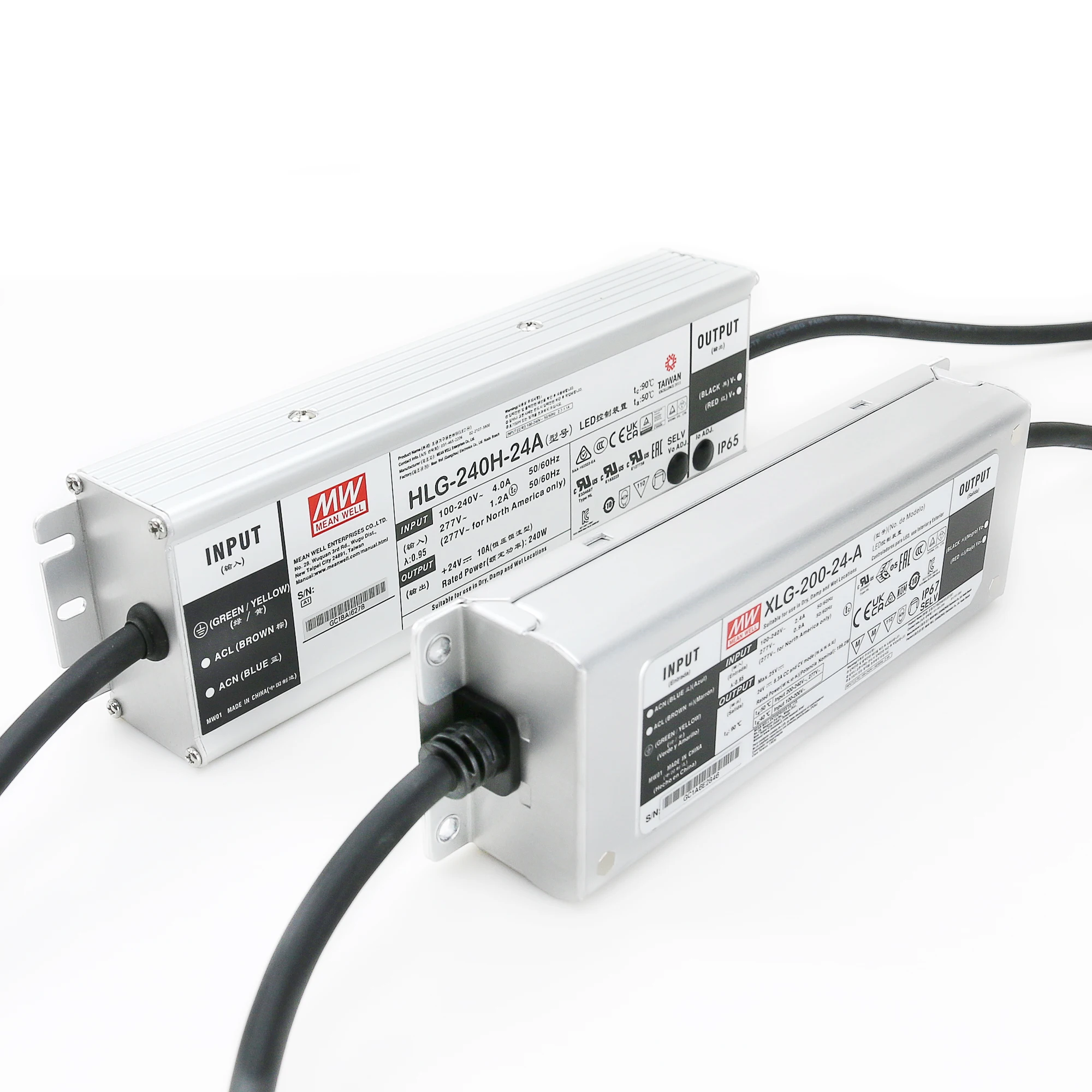 2400 Watt MeanWell Rainproof Led Power Supply 12 15 Volts For Led Sign Board