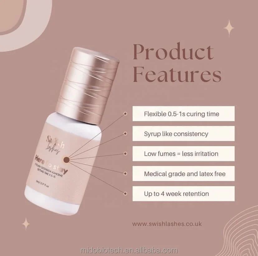 Lami Wholesale Price Glue Eyelashes Extensions For Professional Salon Use Lash Glue Adhesive