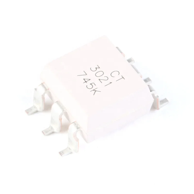 Оригинальный CT3021(S)(T1) CT3023(S)(T1) SMD-6 оптрон совместим с MOC3021/3023 400V случайных фаз Оптрон