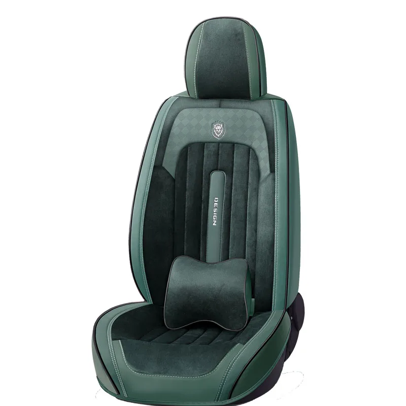 High quality PU PVC car seat cover universal luxury seamless car seat covers