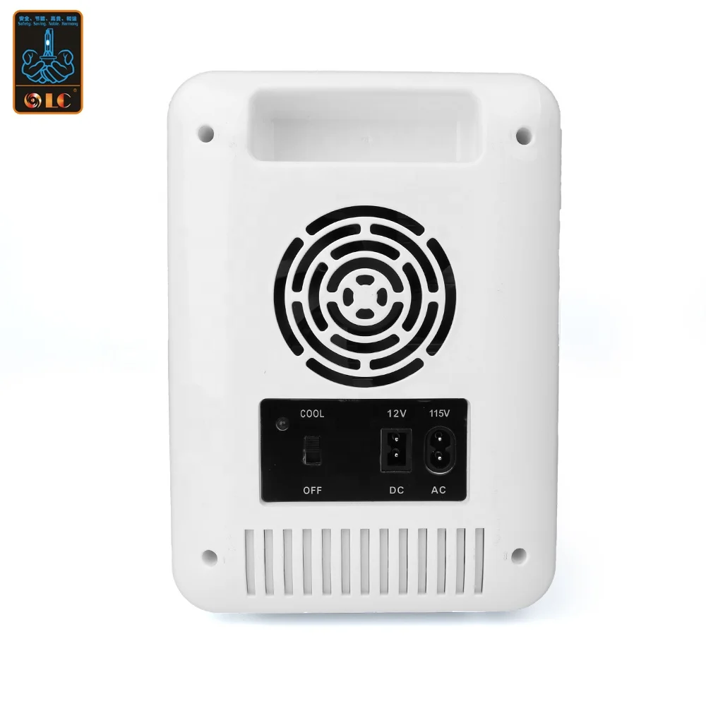 New Design Mini Car Cooler Box Cup Freezer Fridge Portable Refrigerator Electric 4L Cooler Warmer Portable Car Fridge For Travel