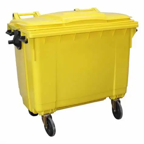 1100L Plastic Trashbin Hot Sale Recycling Outdoor Waste Garbage Bin Cans