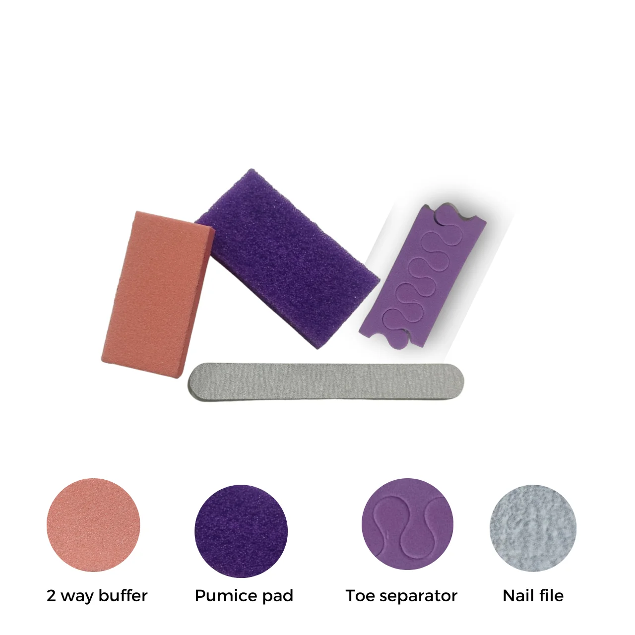 Personal Care Tools 4Pcs Pedicure Kit Foot Spa Wholesale Nail Supplies 24/7 Available With Competitive Price And Fast Delivery