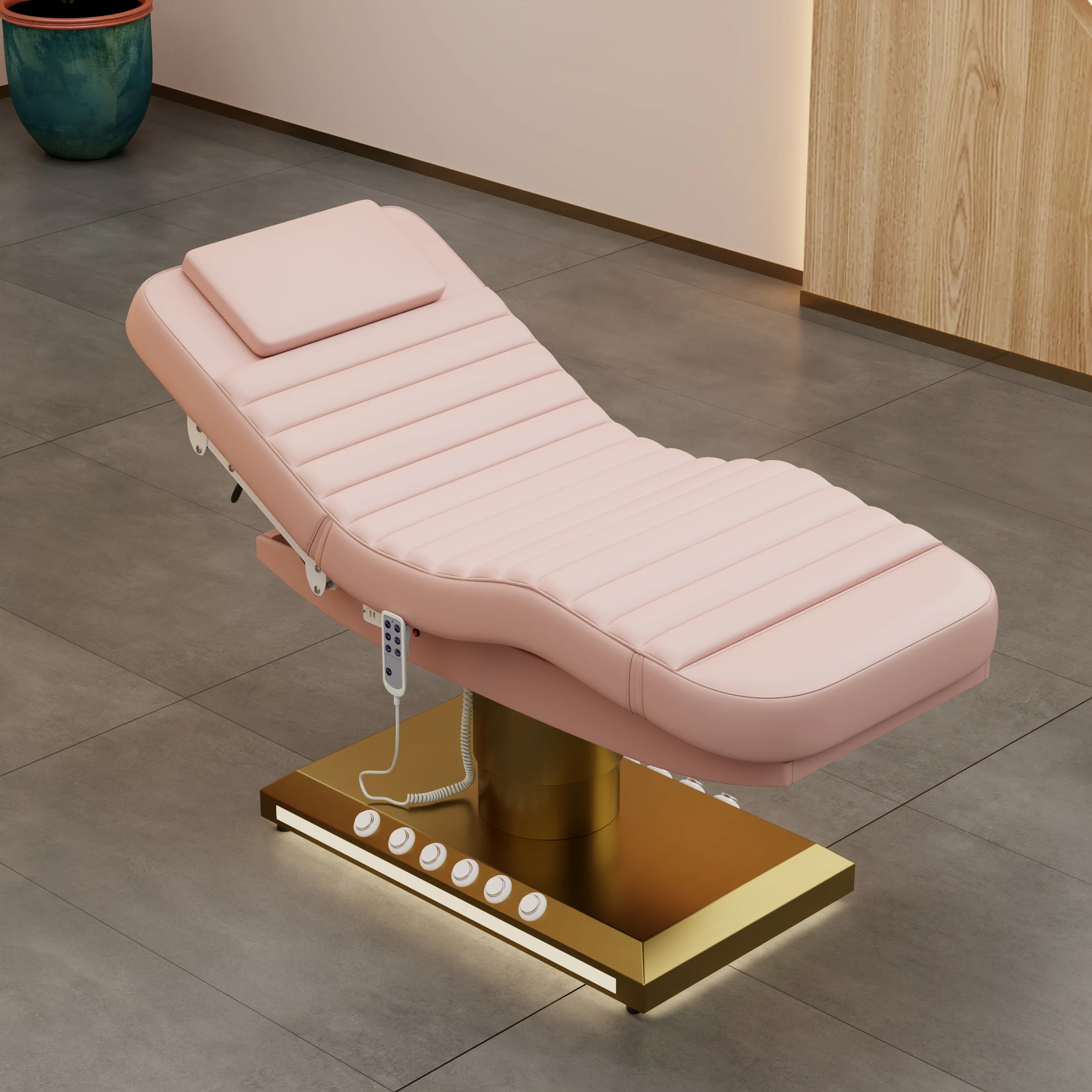 Modern Wholesale Beauty Table Luxury Salon Furniture Body Skin Care Facial Lash Beauty Spa Lash Bed