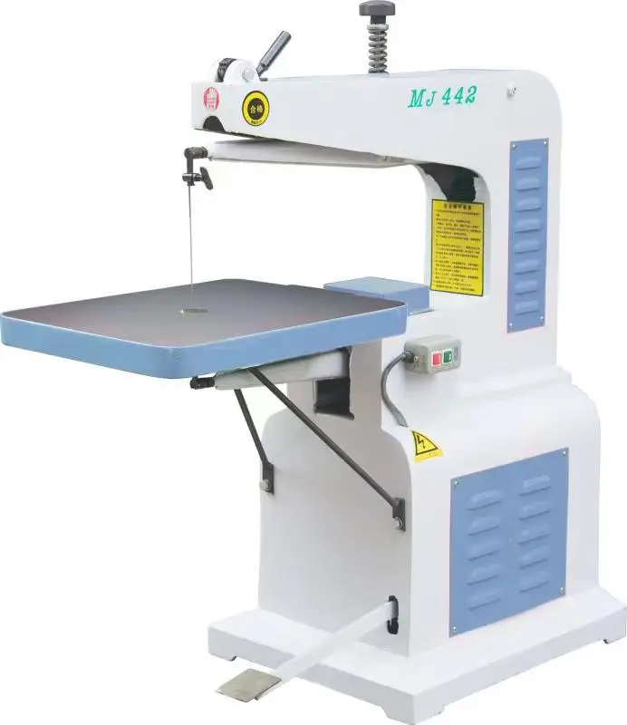 High quality industrial table Woodworking Jig wood scroll Saw for cutting wood MJ442 wire saw cutting machine