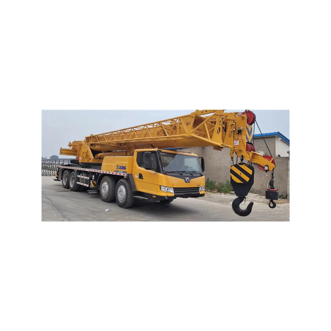 Самый популярный бывший в употреблении строительный кран XCMGG QY70KC 25ton 50TON 70TON по самой