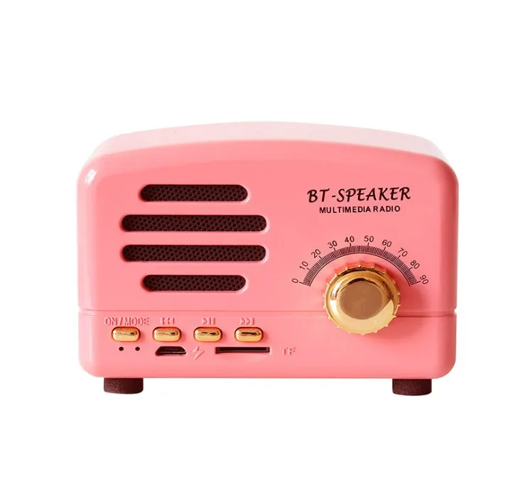 Retro small speaker computer new mini creative gift portable radio card mobile phone mini speaker