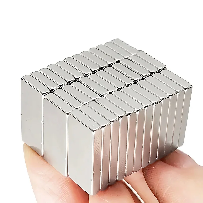Super Strong Neodymium Magnets 10/15/20mm X 5/10mm X 3mm N35 Block Magnets Square Magnets Refrigerator Stickers W24-463