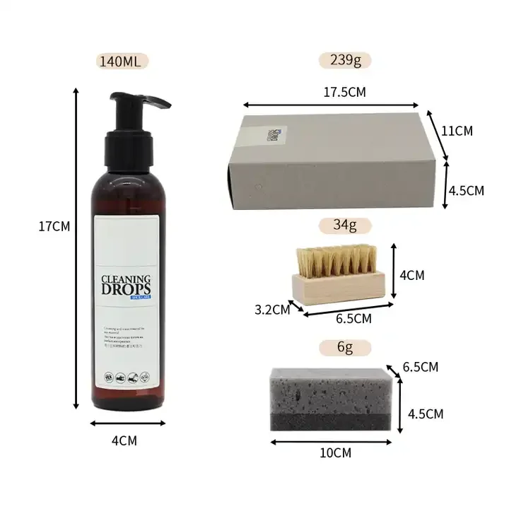 Premium Shoe Cleaning Kit Sneaker Cleaning Kit for Tennis Leather Canvas Shoes White Shoe Cleaner Sneakers