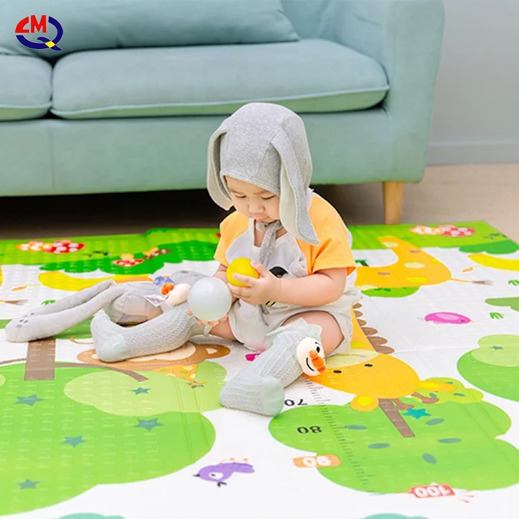 Детский игровой коврик-пазл xpe, Детские утолщенные игрушки, коврик для ползания