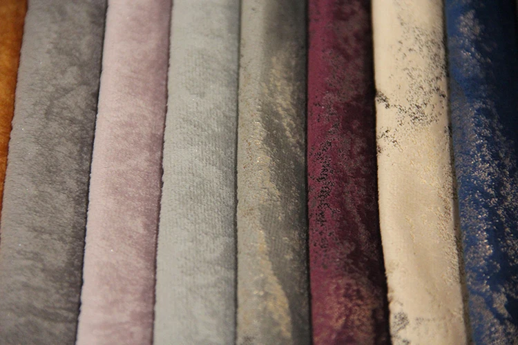  Бронзовая голландская бархатная ткань для штор