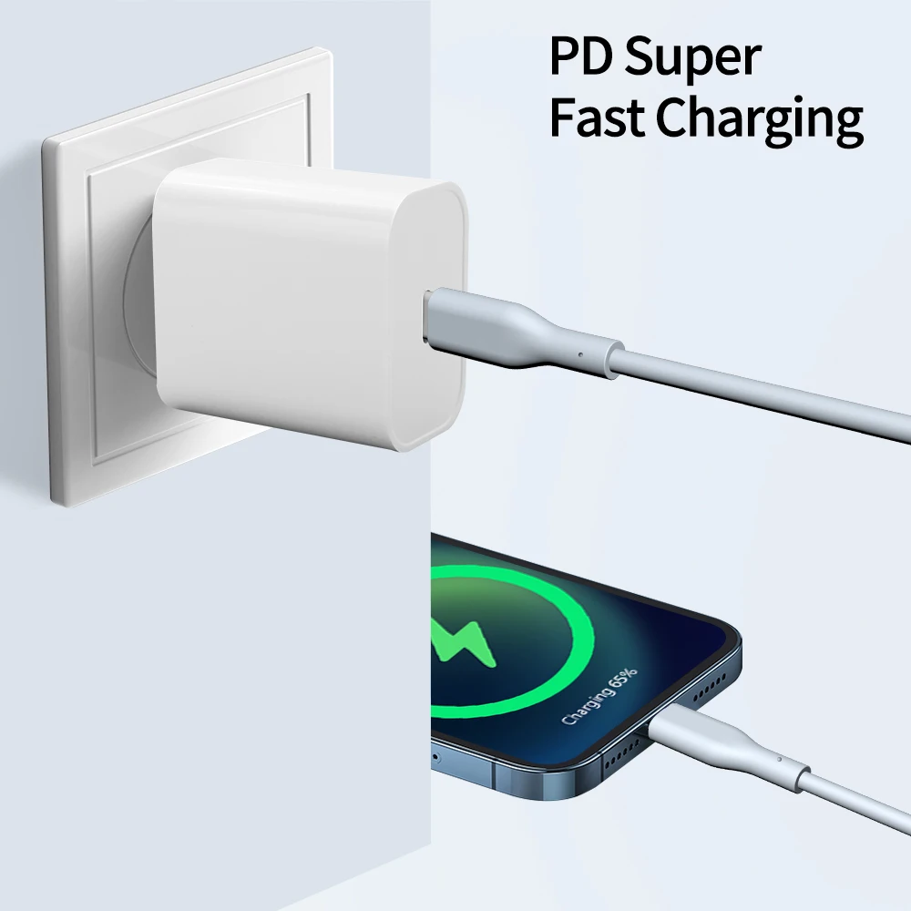 Wholesale USB Data Cable MFi Certificate C94 Type C to Lightning Cable