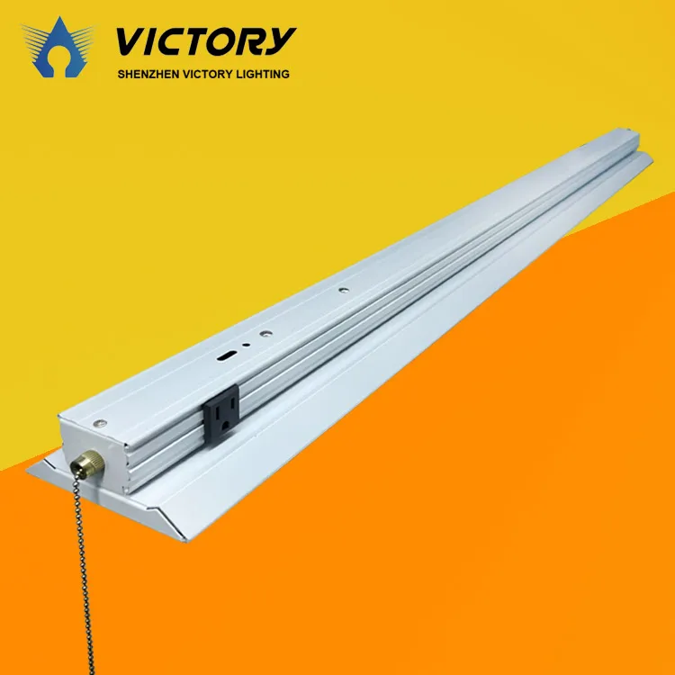 Hot Sale 4FT 40W Linkable Shop Light Box Round 8000k Shop LED Blue Tooth Led Shop Light 4FT