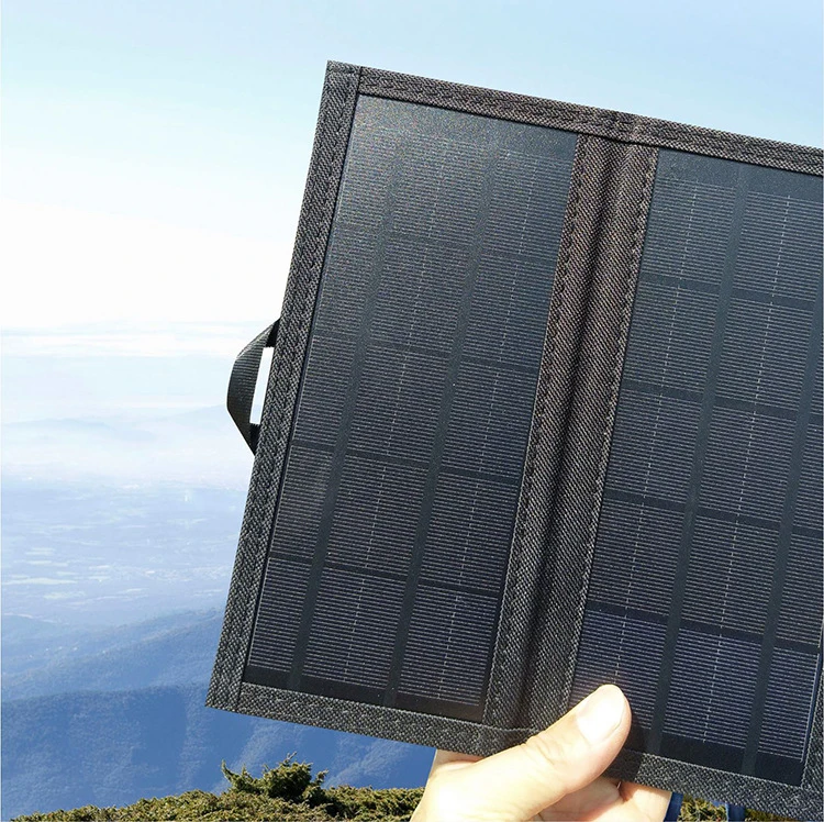Customized Foldable Portable Solar Panel 15w 20w 28w 30w Usb Charger DC Port High Quality Conversion Home Use Solar Panel