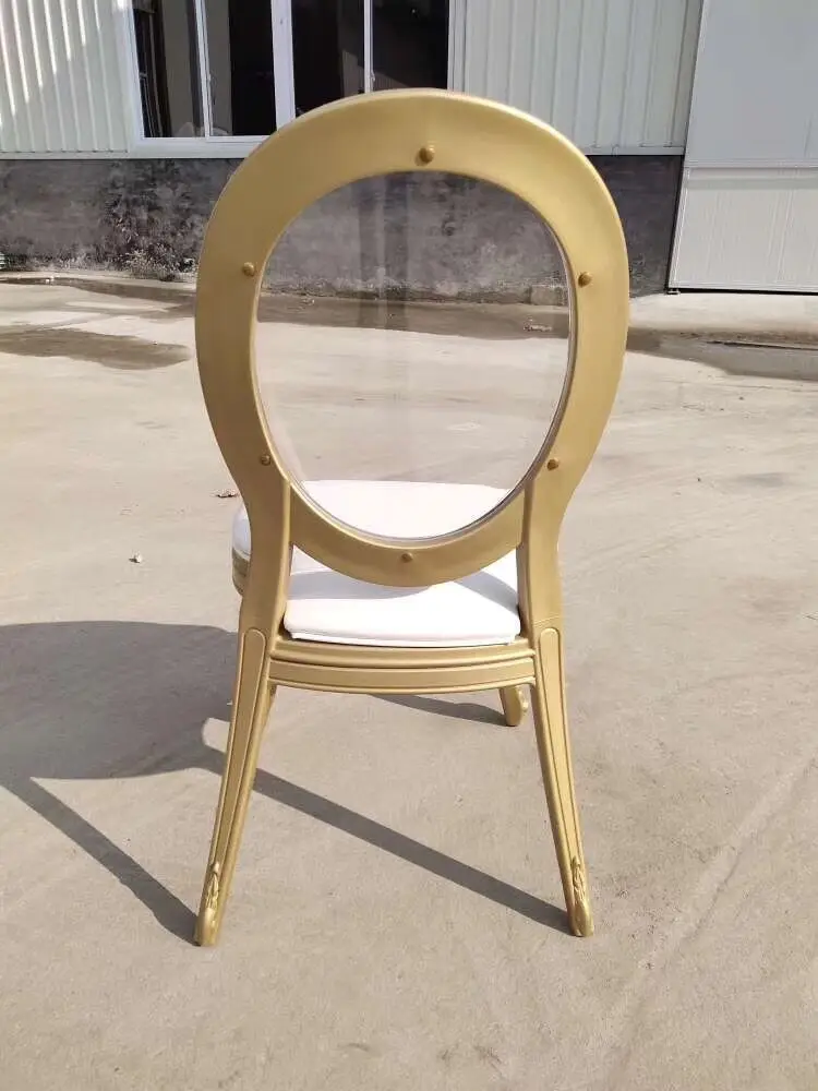 Стул King louis, штабелируемое и Съемное Сиденье для проведения мероприятий, вечеринок, аренды, свадебное кресло