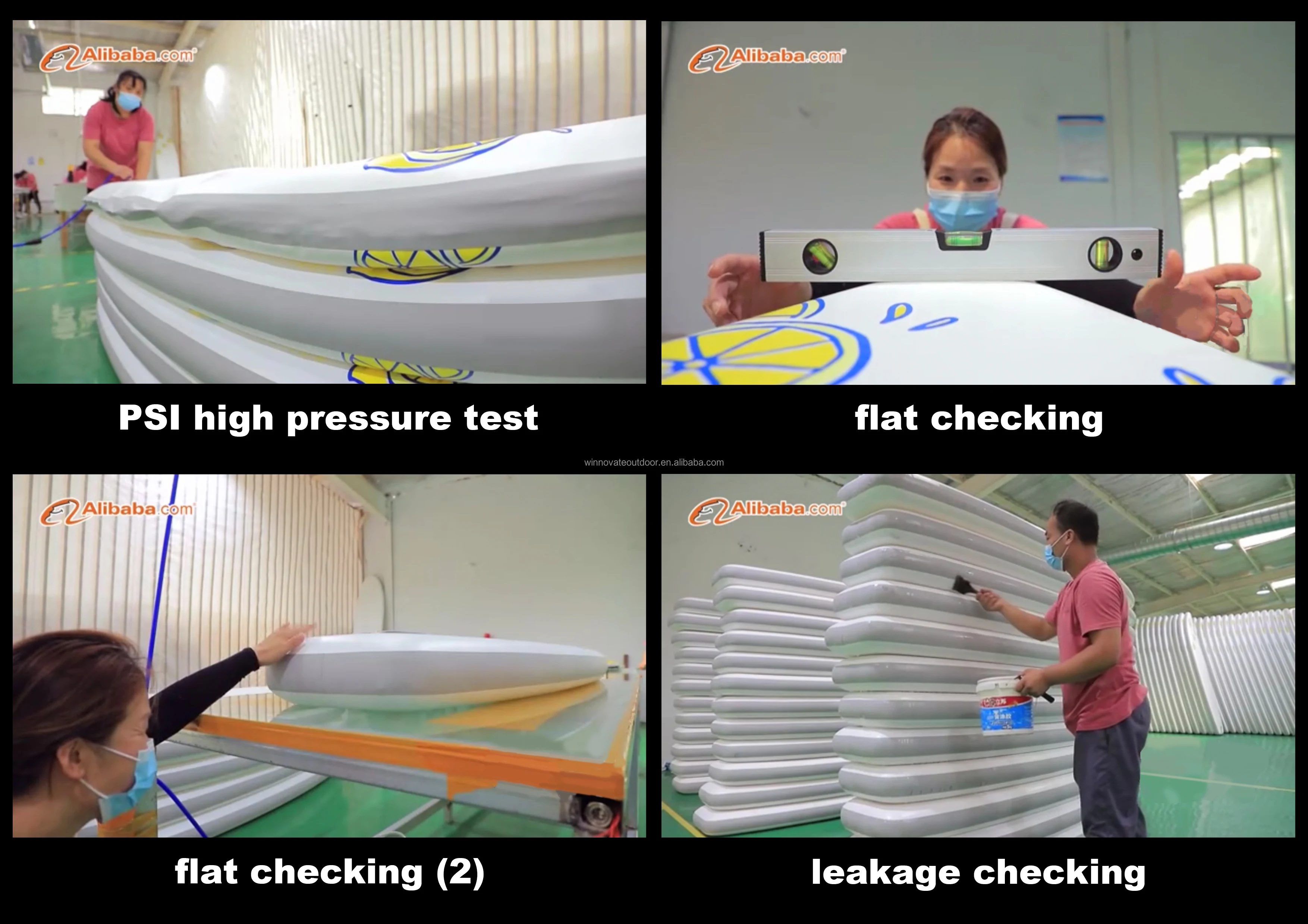 WINNOVATE3114 Hot Selling Inflatable PVC/EVA Stand-Up Paddleboarding Wholesale Price Accessory Included-Pump Water Adventures