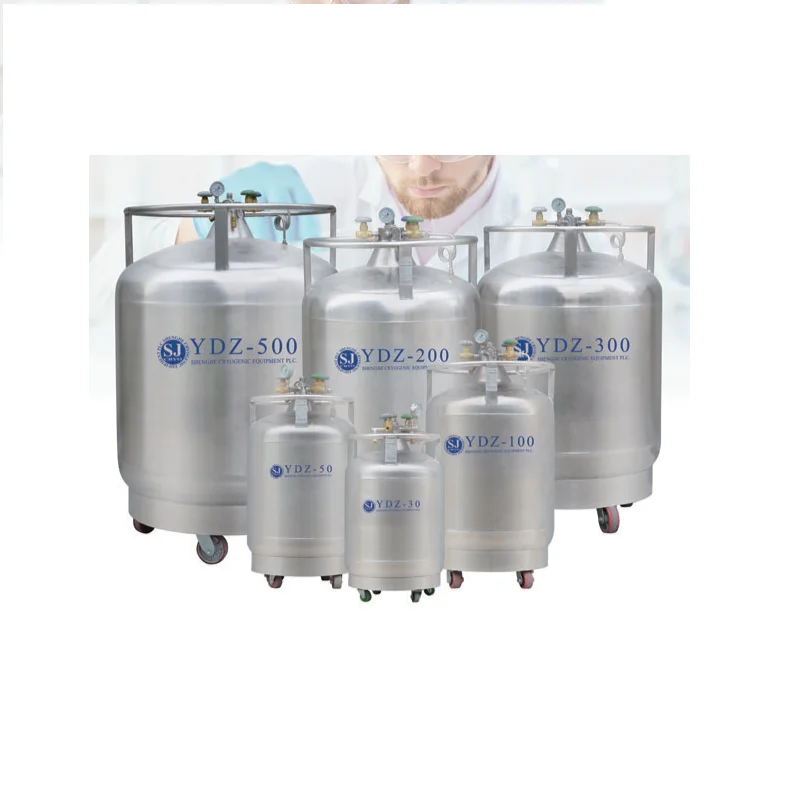 YDZ-50 self-pressurized liquid nitrogen tank Liquid nitrogen pressurized injection dewar