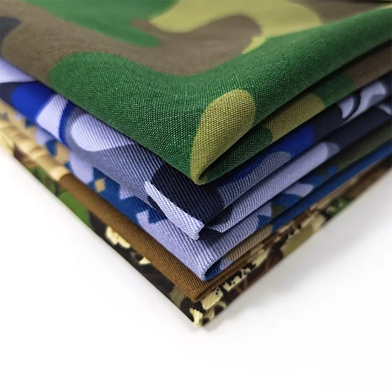 TC 65/35  20*16  120*60   235gsm Factory  Delivery  Supply  Woven  Functional  Uniform  Fabric  For Camouflage Clothing