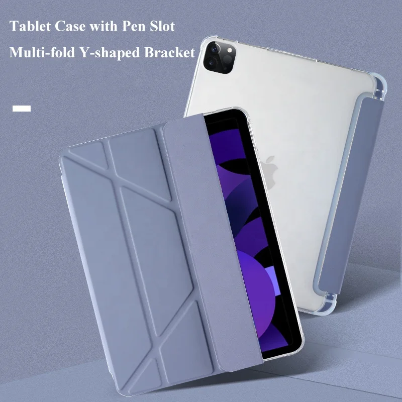 Anti fall TPU Soft Shell Protective Tablet Cover Case Pencil Slot For iPad Pro 11 Pro 12.9 air5 Gen iPad 10th Gen 10.9 2022