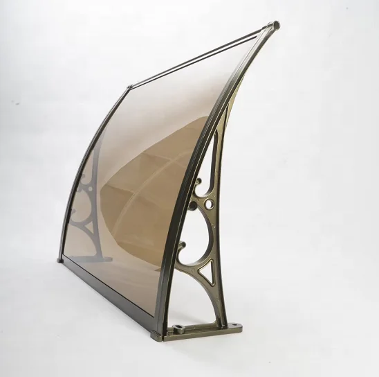 Новое поступление, 2*3 фута, УФ-защита от дождя и снега, алюминиевый поликарбонатный лист, навес для двери, навесы, пластиковый навес для окна