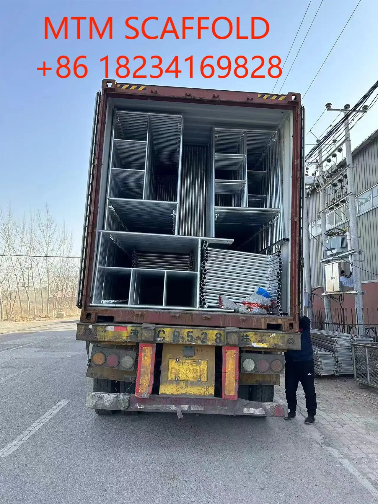Manufacturing of Metal Adjustable Layher Andamio Scaffolding