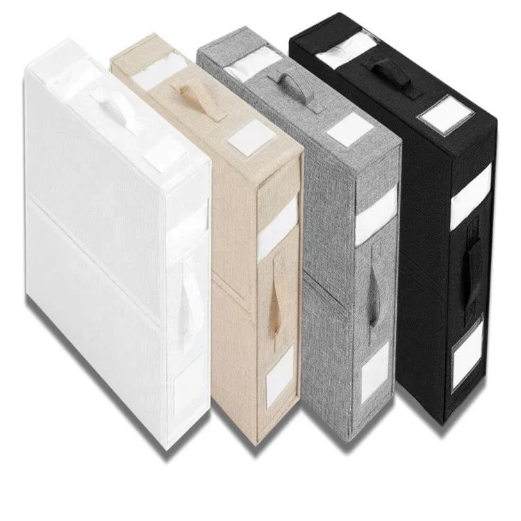 Popular Home Storage Box For Bed Sheet Foldable Cloth Bed Sheet Storage Box