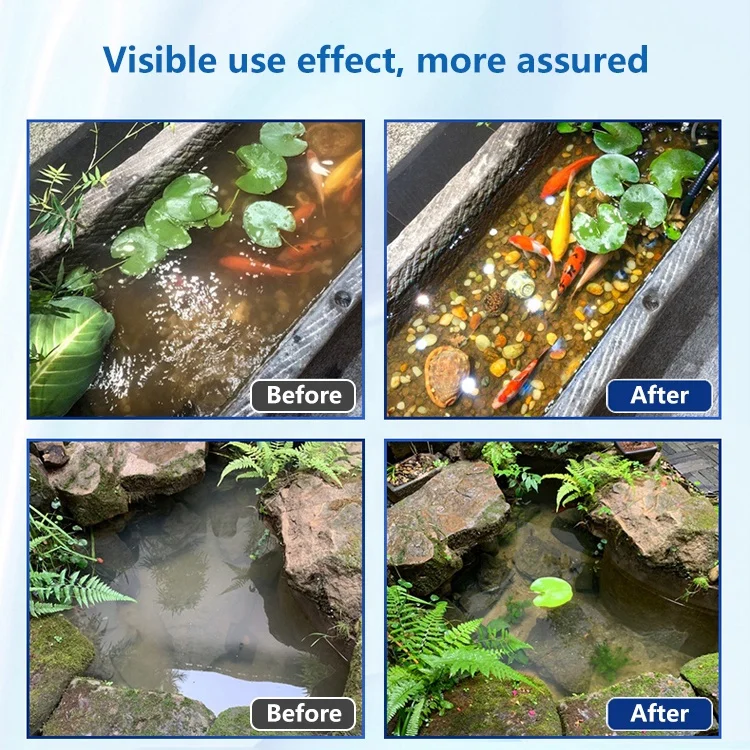 outdoor large external purification filter box koi fish pond filter set for water circulation system