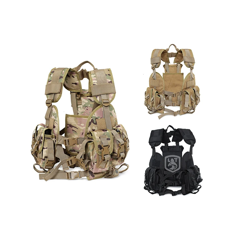 Tactical Belt Chaleco Tactico Outdoor Tactical Training Gear Tactico Tactical Vest Mag PouchTactical Chest Gear