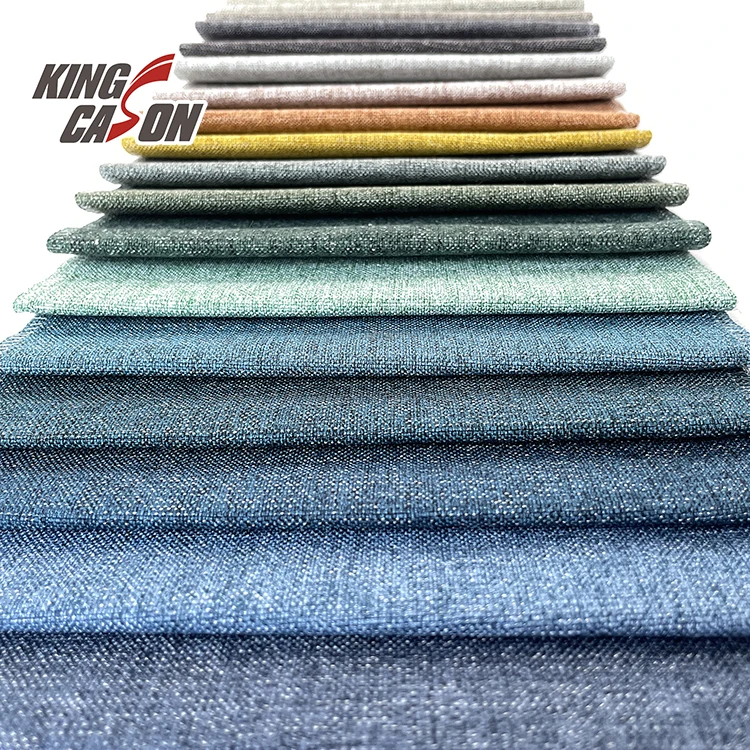 Kingcason Fabric Textile Moroccan Embossed Holland Jute Arabic Turkey Boucle 3 Seaters Upholstery Sofa