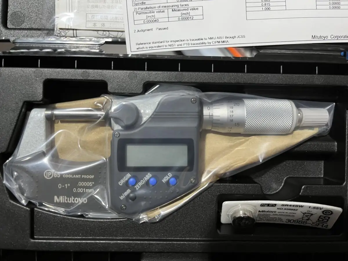 Микрометр 293-340 IP65 Уровень 0-25
