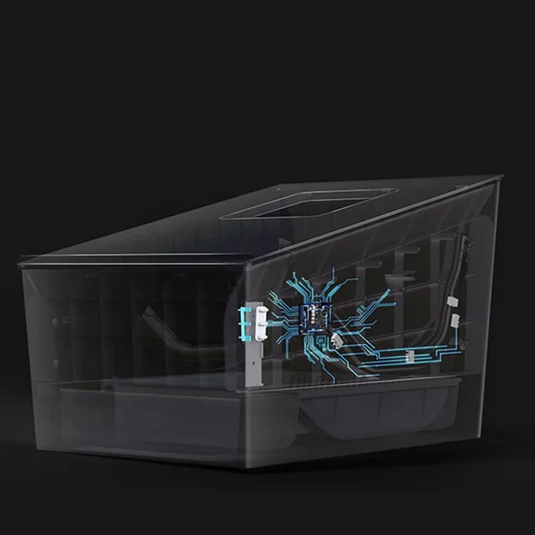 New design multi-function cat litter box automatic self cleaning