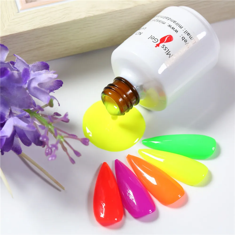 Missgel private label color soak off summer gel nail polish for sale
