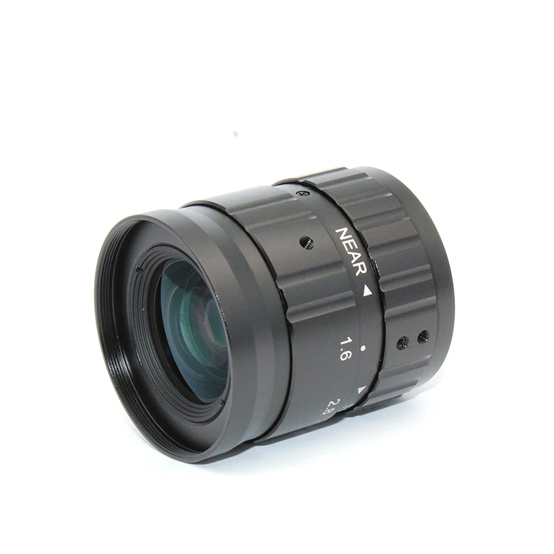 2/3 Format 12mm C Mount F1.6 CCTV Lens