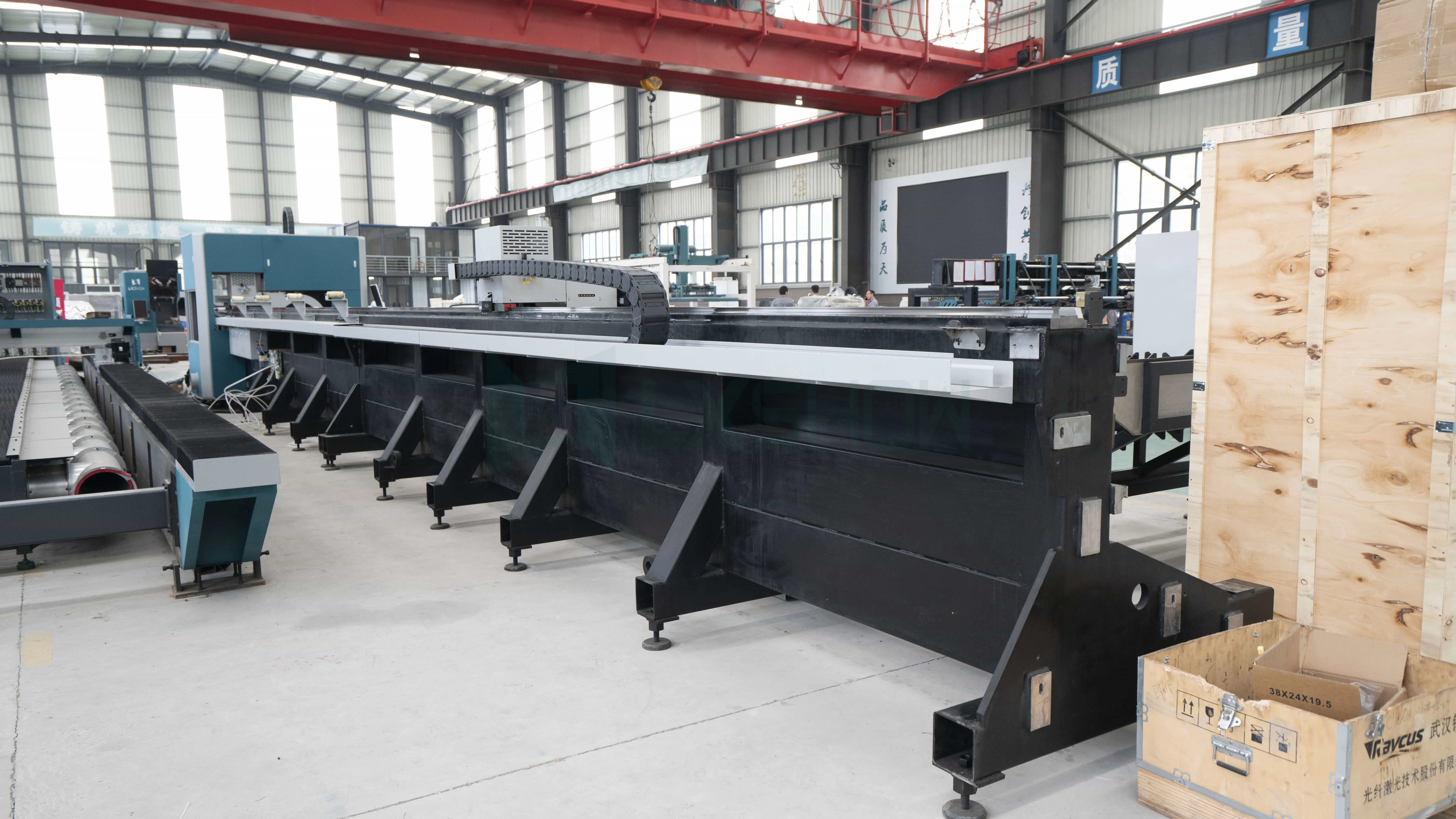 Side Mounted Tube Laser Cutting Machine 5 Axis Bevel Tube Laser Cutting Machine