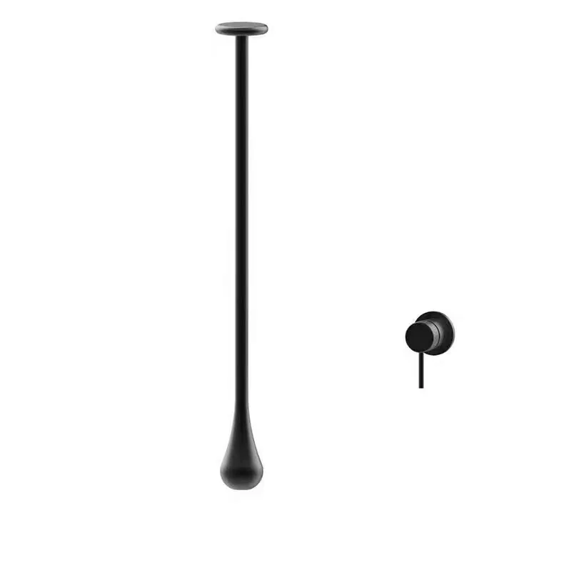 
kaiping Matt black wash basin faucet wall mounted faucet handle ceiling mount faucet bathroom tapware basin mixer 