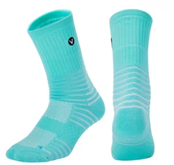 Thicken Running Socks for Men Tennis Hiking Cycling Socks Compression Women Riding Breathable Sport Stocking