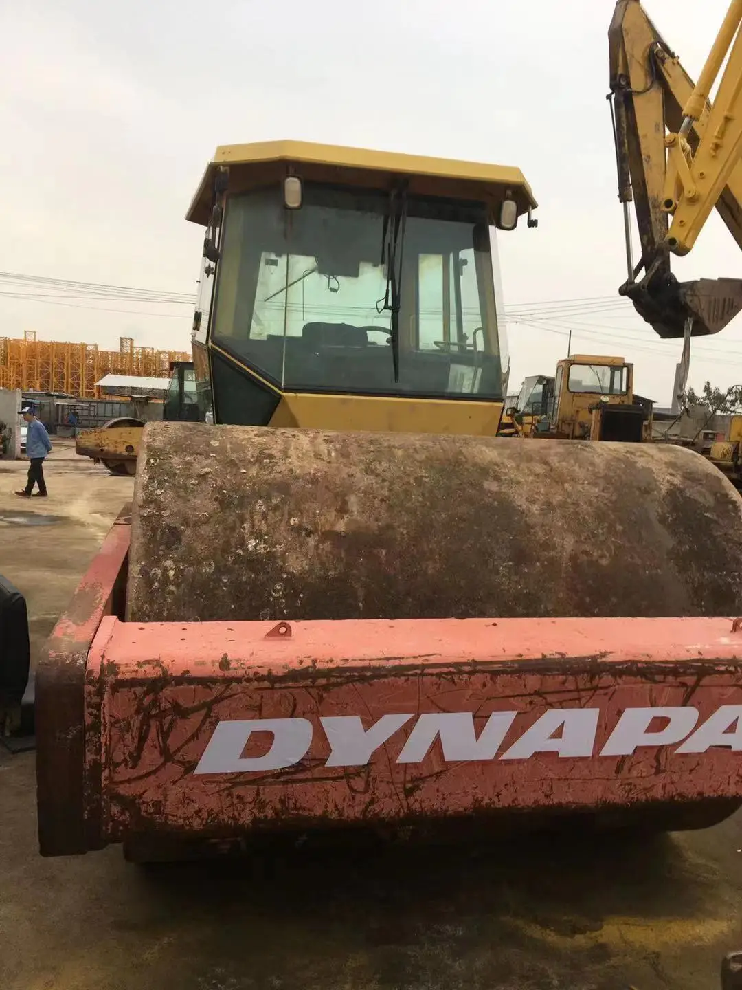 Подержанный дорожный каток dynapac CA602 поставщик строительной техники Уникальная верхняя дорожная мощность запчасти двигателя продажа гидравлической